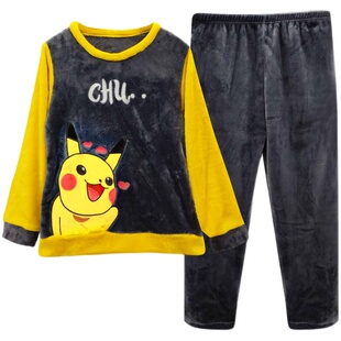 特大码胖MM睡衣冬季加厚珊瑚绒女士加大加肥卡通法兰绒230斤套装0