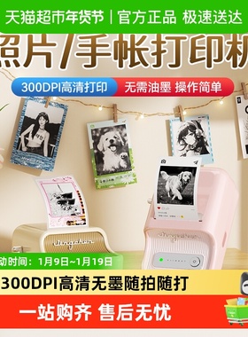 精臣B21Pro高清版照片打印机小型相片图片简笔画手账图像打印机
