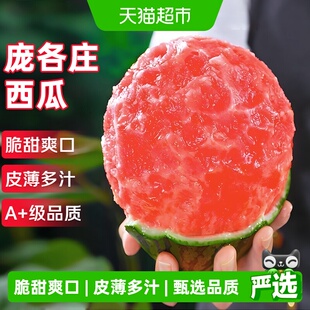 北京大兴庞各庄小西瓜袖珍品种迷你L600西瓜应当季新鲜水果整箱