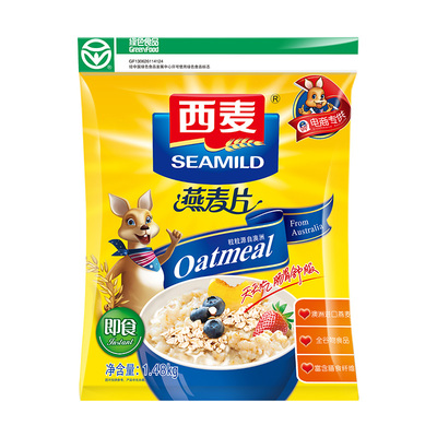 西麦营养早餐即食纯燕麦片
