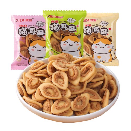 纽贝赞混合味猫耳朵400g×1袋
