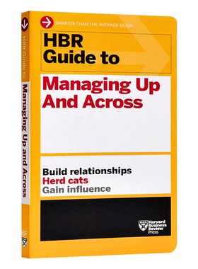 英文原版 哈佛商业评论指南系列 管理与控制 HBR Guide to Managing Up and Across 全英文版经济管理书