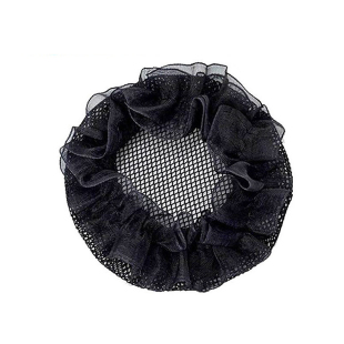 slemon发网女舞蹈盘发网兜芭蕾舞考级发饰黑色儿童头饰隐形女童