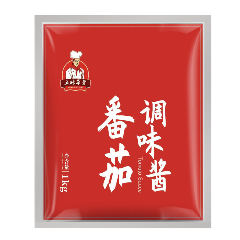 五沫草堂五谷鱼粉茄汁酱鱼汤番茄调味料米线番茄酱1kg