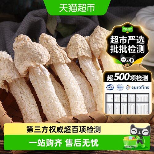 当季新货古田短裙竹荪批批检测