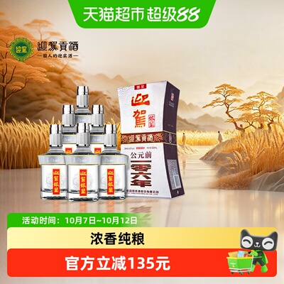 迎驾贡酒银星42度白酒