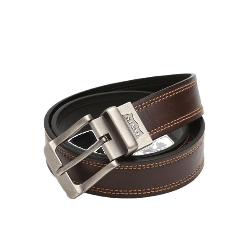 针扣李维斯男士百搭复古