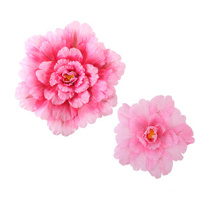 儿童舞蹈道具牡丹花伞幼儿园跳舞表演手花广场舞花演出道具牡丹花