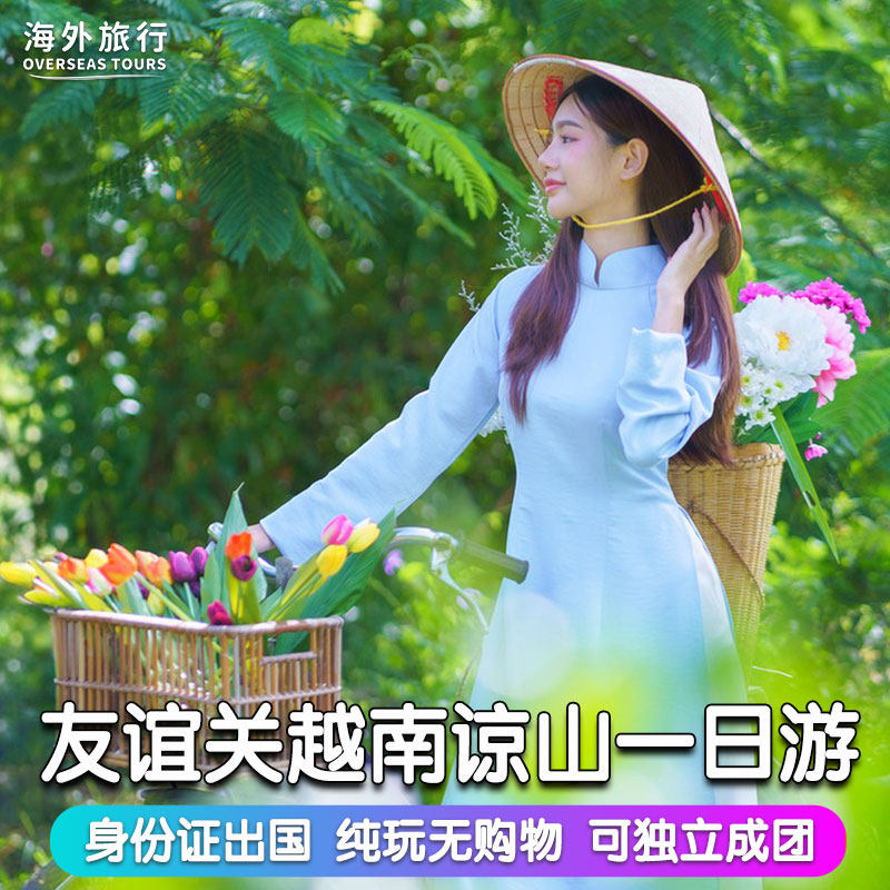 【不进店|赠境外险】身份证出国丨越南旅游谅山凭祥友谊关一日游