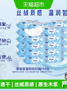 舒洁小皇冠湿厕纸