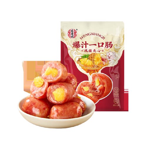 宏香记凤梨夹心一口肠135g
