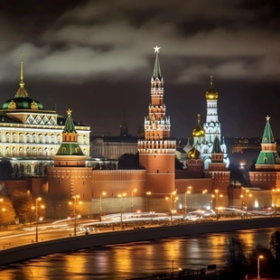 [克里姆林宫-克里姆林建筑群+武器库]俄罗斯莫斯科克里姆林宫建筑群+武器库门票电子票通票