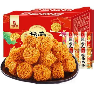 比比赞拉面丸子零食大礼包休闲食品小吃干脆面办公室解馋网红怀旧