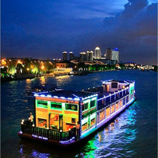 苏州古运河游船  日游/尊享夜游 姑苏水上游 新市桥码头上船