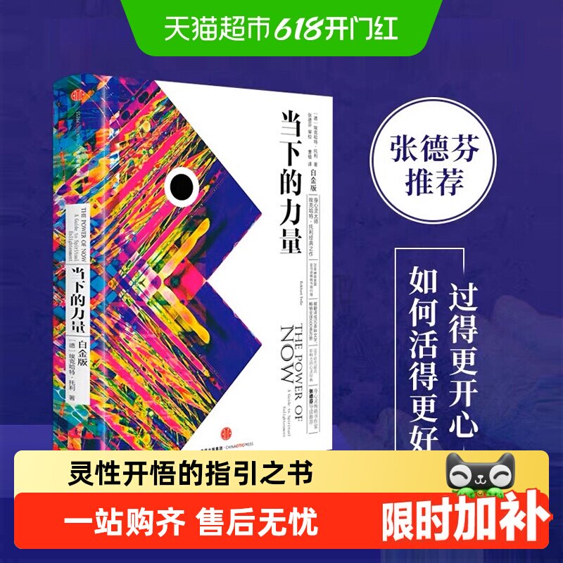 正版包邮 当下的力量 全新白金版自我励志心灵大师之作新华书店