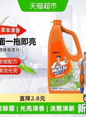 威猛先生地面清洁剂草本除菌1kg