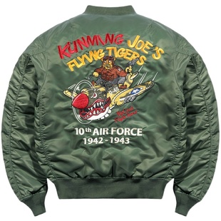 VIP冬季刺绣羽绒服男士加厚保暖飞行员夹克白鸭绒外套潮牌棒球服