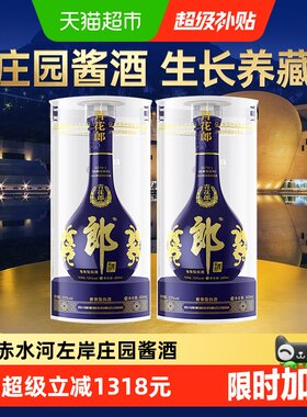 郎酒青花郎经典咏流传500ml*2瓶