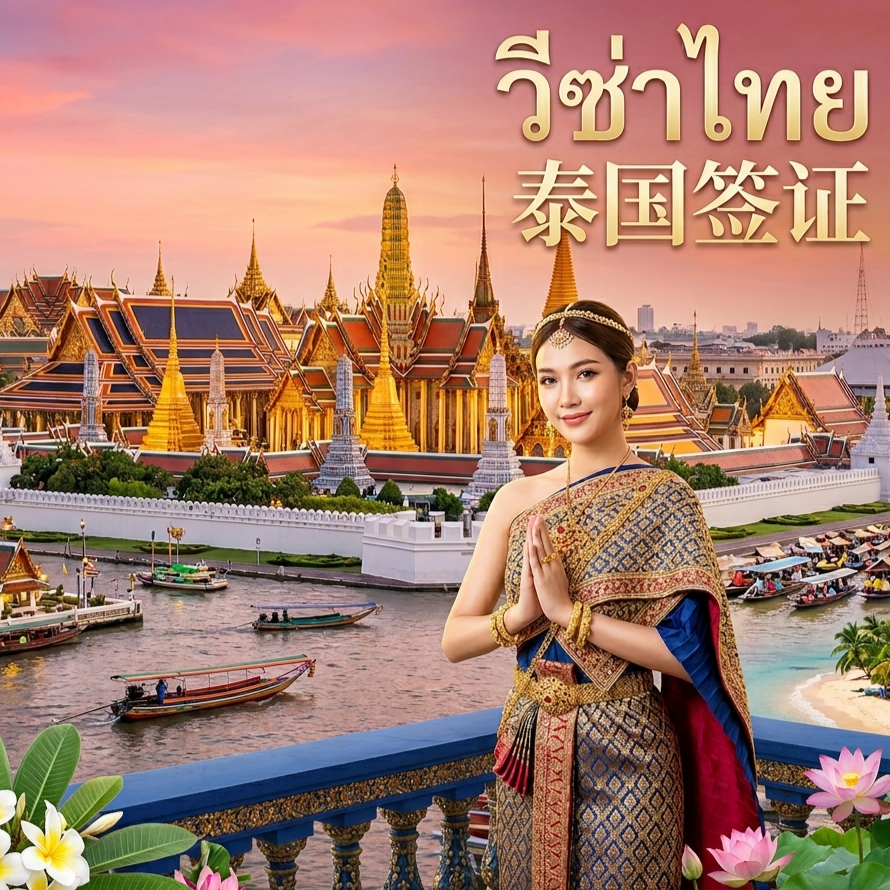 泰国·商务签证·移民局网站·泰国商务签/移民局直送/商务访问/工作/DTV五年多次签