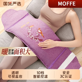 盐袋热敷包电加热粗盐海盐理疗袋子艾灸艾草腰带部盐包暖宫电热