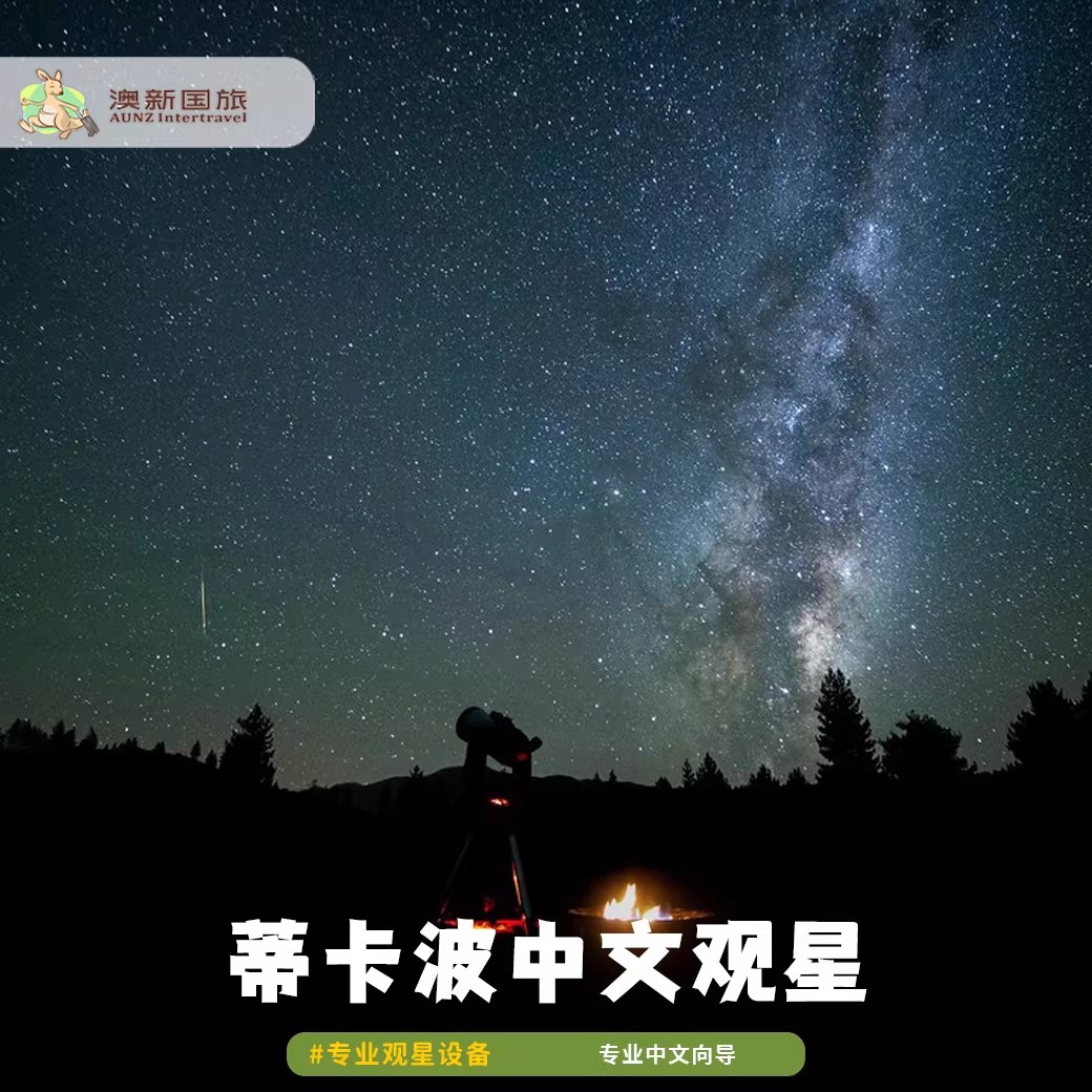 AUNZ 新西兰旅游 蒂卡波特卡波中文观星goTekapo/ Chameleon