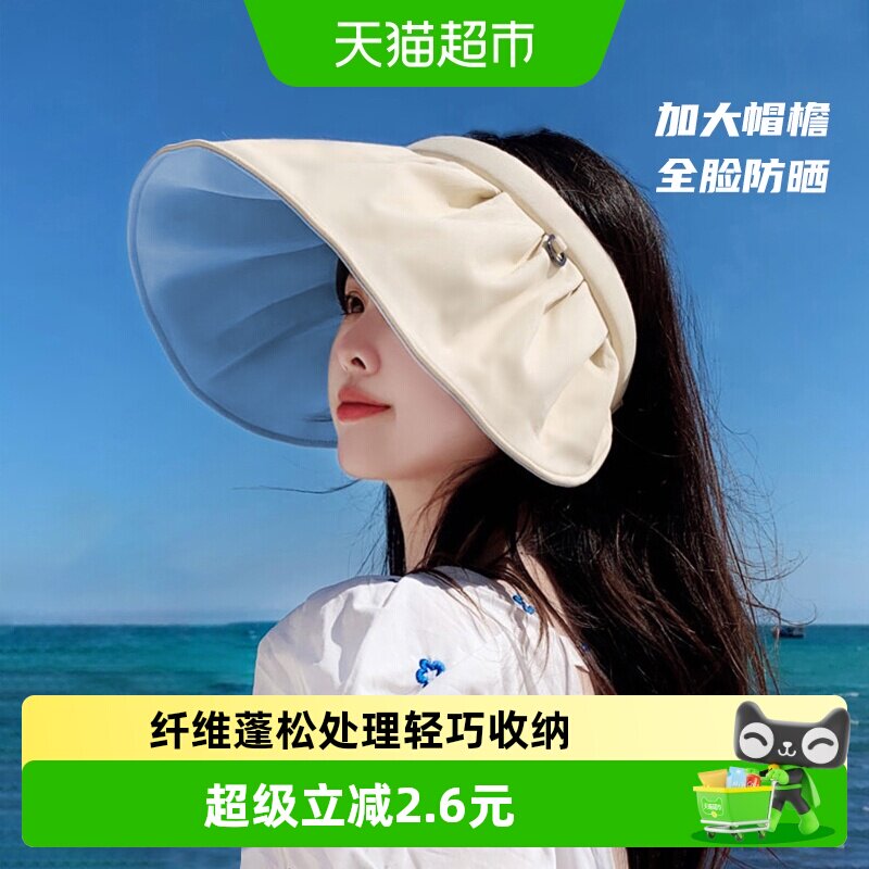 界面医疗防晒帽子防紫外线遮阳帽图片