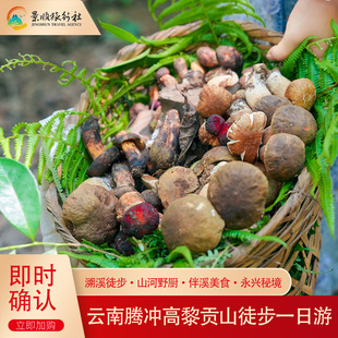 暖冬游 腾冲高黎贡山纳趄洛4公里轻徒步山野厨房草甸野温泉一日游