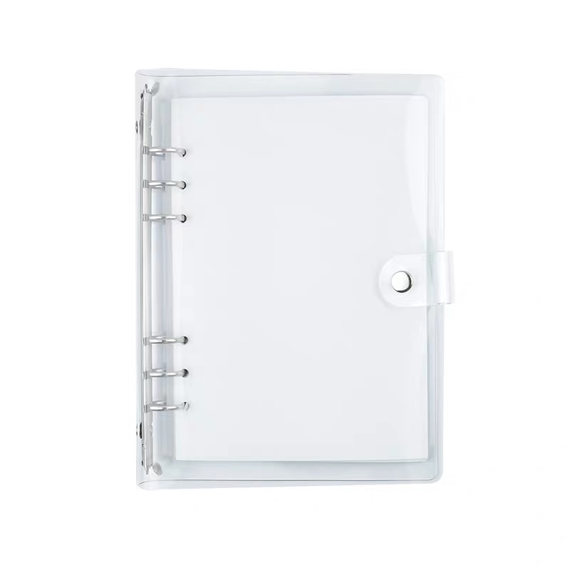 A4/B5透明软壳pvc水彩马克素描速写收纳整理手绘插画纸活页手帐本