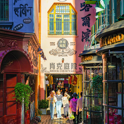 哈尔滨旅游精品一日游雪乡中央大街索菲亚教堂跟团游