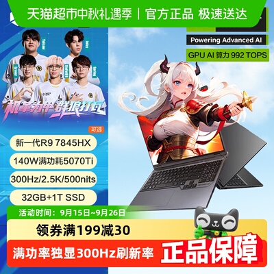 机械革命蛟龙16Pro电竞游戏本