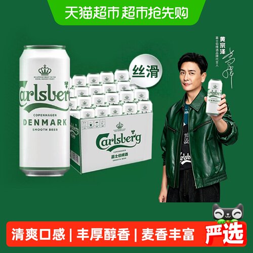 啤酒中国嘉士伯500mlx24罐