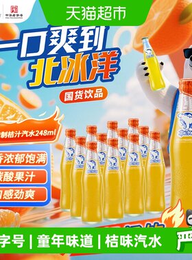 北冰洋桔汁汽水含真果汁气足