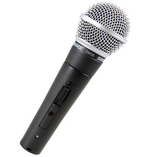Shure/舒尔 SM58S动圈有线话筒(有开关) k歌演出ktv专用麦克风