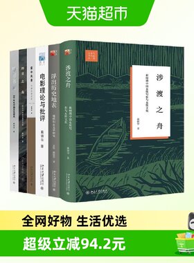 戴锦华学术作品套装6册 浮出历史地表+涉渡之舟+电影理论正版书籍
