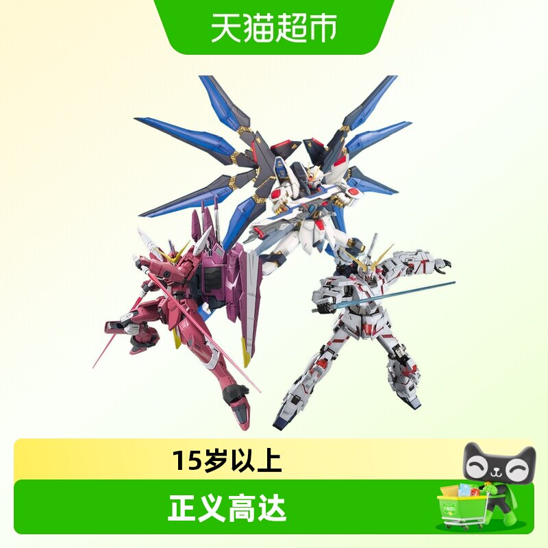 万代MG强袭自由高达新颖动感图片