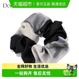 DODOGOGO喷漆感大肠发圈女款 百搭皮筋头绳高级感气质头绳 简约时尚