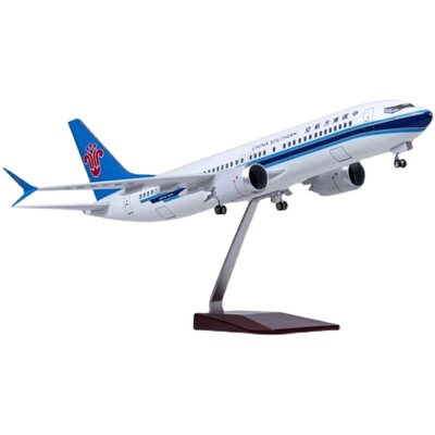 南航声控灯737max8厦门飞机模型