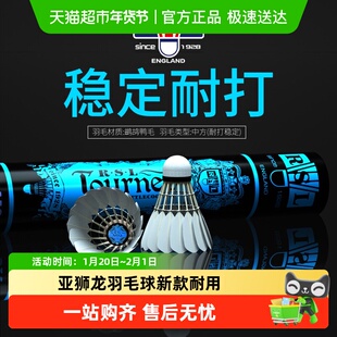 RSL亚狮龙羽毛球新款耐用耐打防风鹅毛6号7号8正品专业训练比赛球