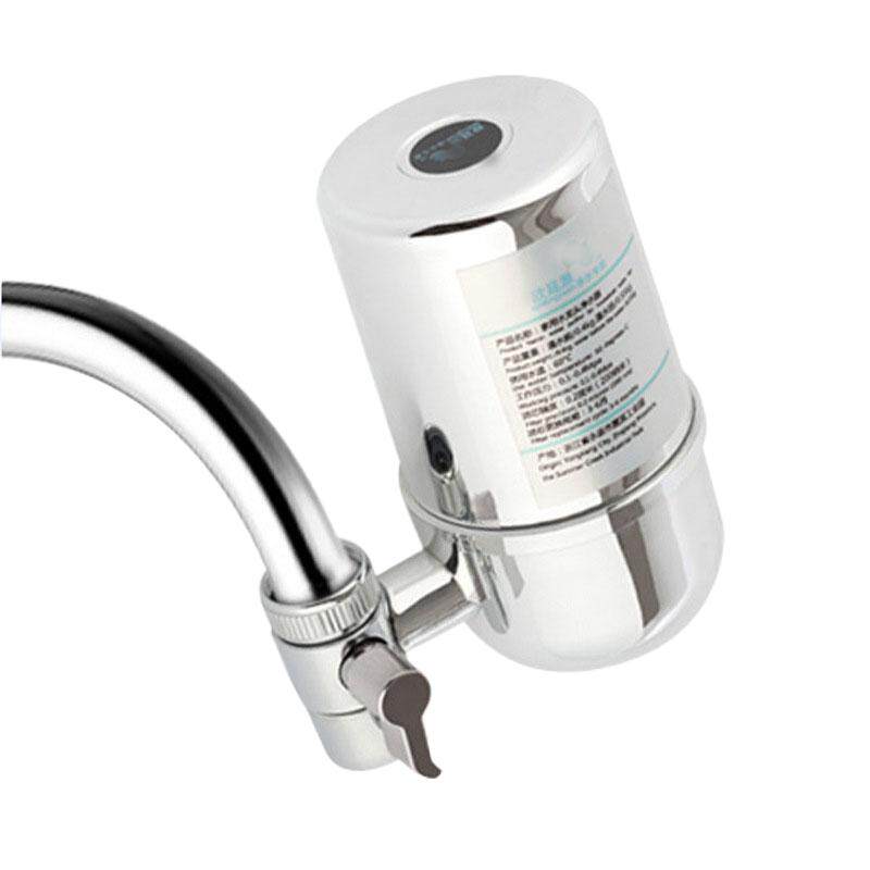 电镀不锈钢净水器水龙头过滤器自来水家用厨房净化直饮滤水器