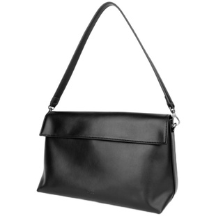 INJOYLIFE托特包大容量通勤包软皮斜挎休闲方包翻盖复古百搭女包