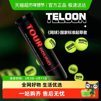 Teloon天龙专业比赛用球网球