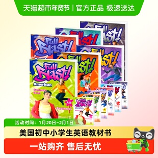 Full Blast CEFR青少儿版A-B级美国初中小学生英语培训教材教科书