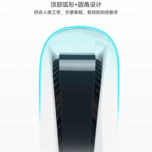 极想 配件 ps5游戏主机透明亚克力防尘罩防污防水散热收纳外壳竖版