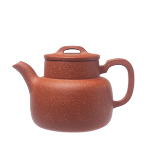 驯砂记 纯手工紫砂壶 红降坡泥 汉罐 150cc 小紫砂茶壶 茶具 单壶