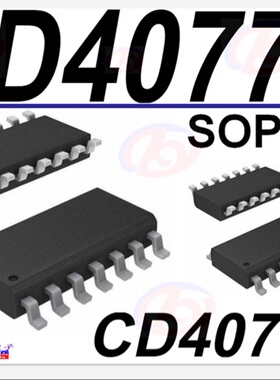 CD4077 SOP-14 CD4077B 4077 集成电路