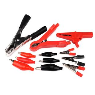 鳄鱼夹测试夹大小号电工夹万能表电源夹接电线铁夹子试导电铁夹