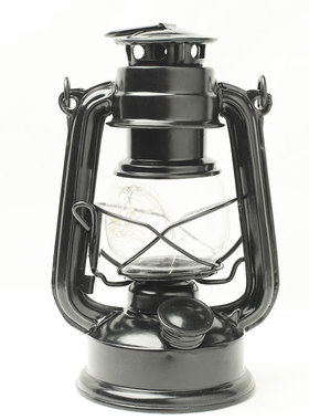 老式手提马灯复古led星星煤油灯