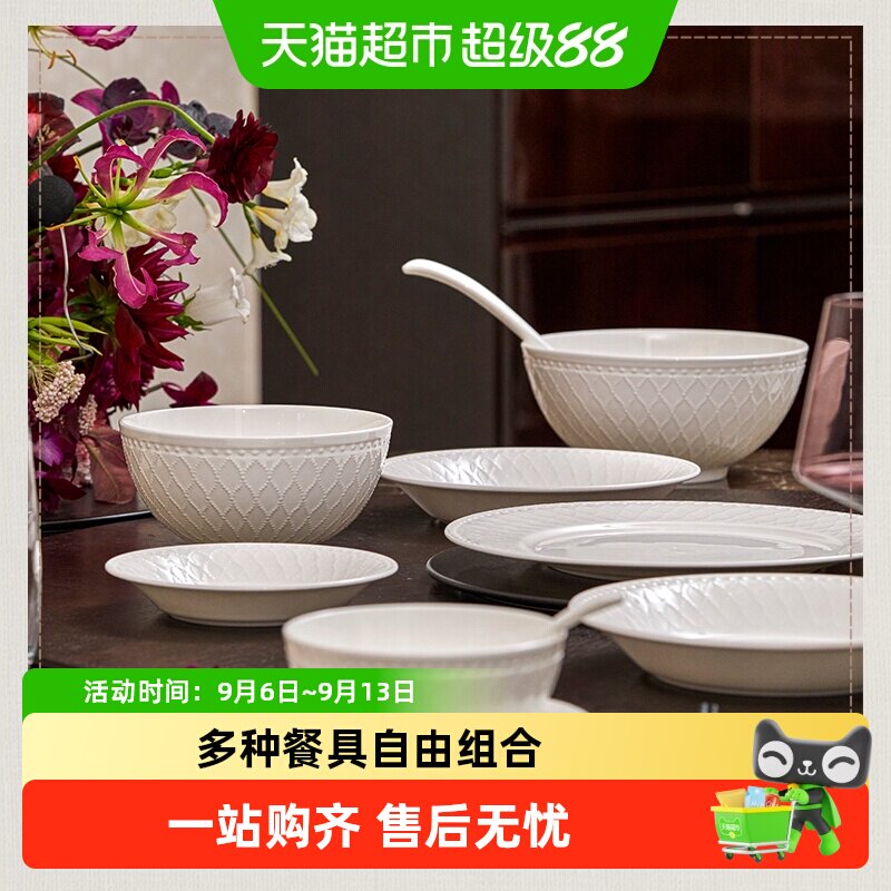 玛戈隆特枫丹白露骨瓷材质餐具图片