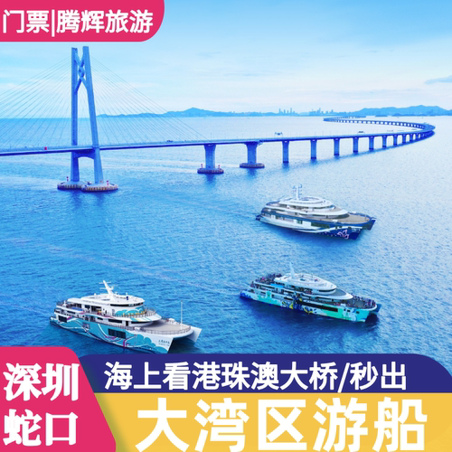 港珠澳大桥游船票