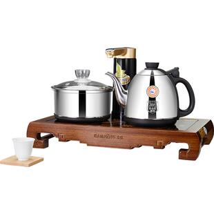 金灶KW-007古花木茶盘茶艺炉木雕底座电茶炉实木精雕炉座电热炉